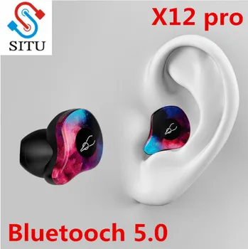 

Sabbat X12 Pro Wireless Bluetooth Headset V5.0 Ear buds Twins Earphone With Charging box Earphones Wireless Bluetooth Earphones