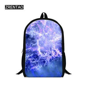 blue backpack