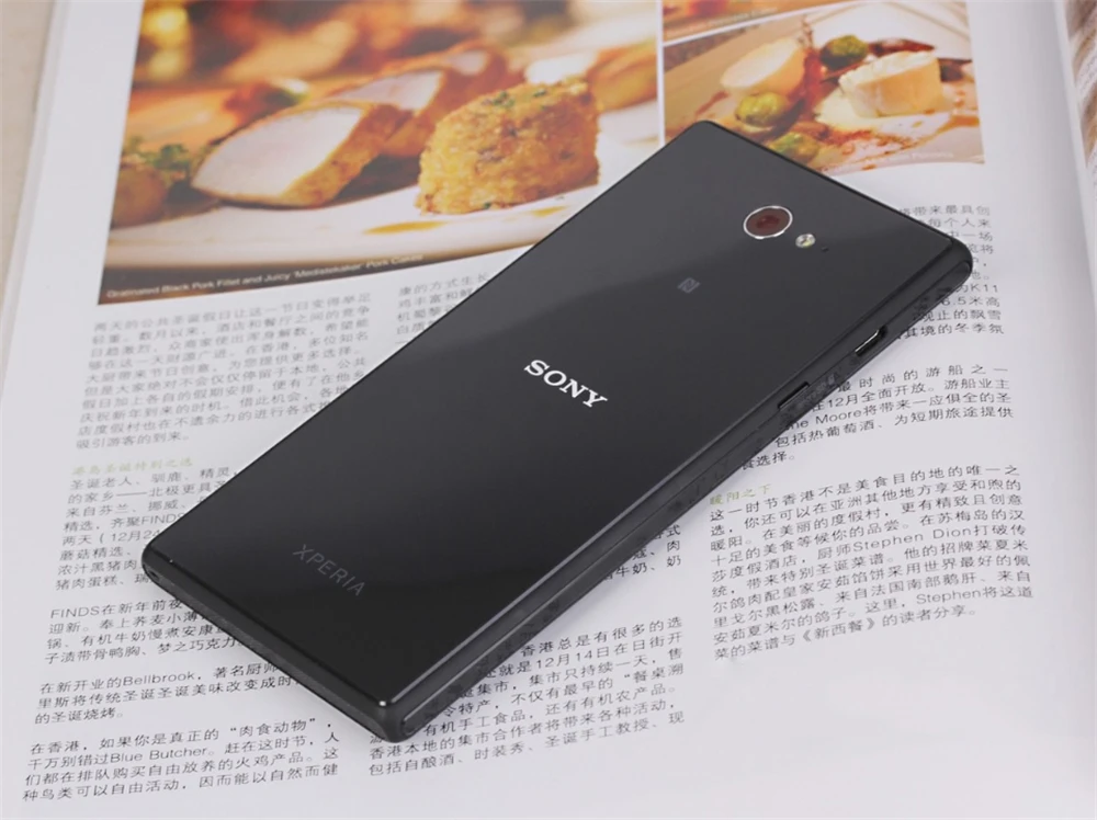 sony Xperia M2, 4,8 дюймов, четырехъядерный процессор, 1 ГБ ОЗУ, 8 Гб ПЗУ, камера 8 МП, 1080 P, две sim-карты, отремонтированный разблокированный мобильный телефон