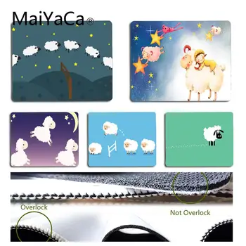 

MaiYaCa Sheep Time to Sleep High Speed New Mousepad Size for 18x22cm 25x29cm Small Mousepad
