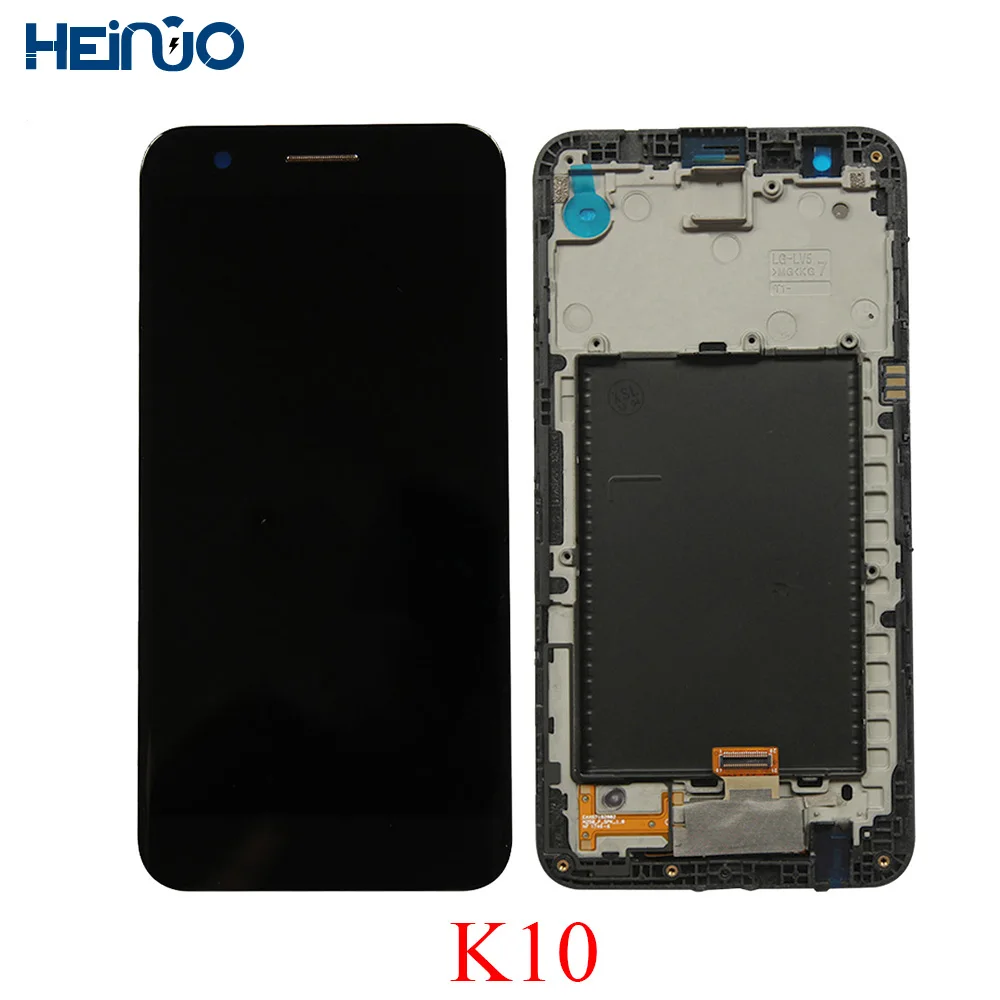

No dead pixel LCD Display For LG K10 2017 LCD Touch Screen M250 M250N M250E M250DS Digitizer panel with Frame Replacement Parts