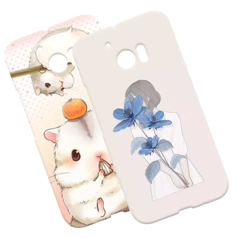 

Cute Animal Luxury Silicone Case For HTC one M10 Soft Relief TPU Phone Cover Bag For HTC 10 Cases