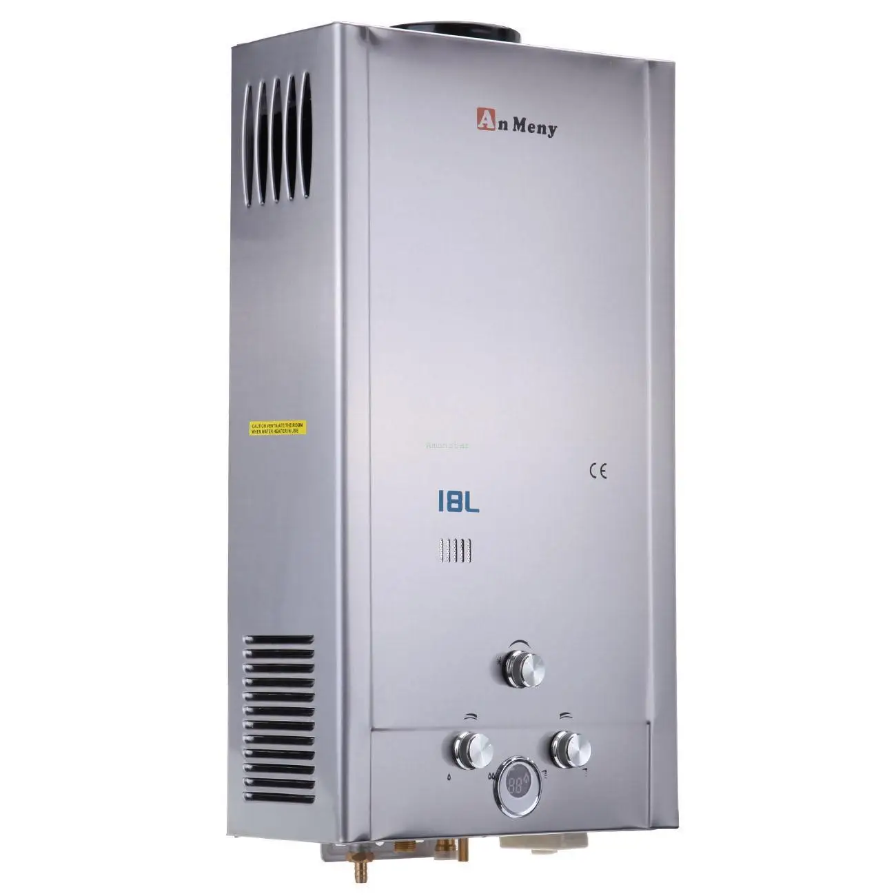 Быстрая доставка 18L Tankless пропана LPG газовый котел водонагреватель 5GPM цифровой