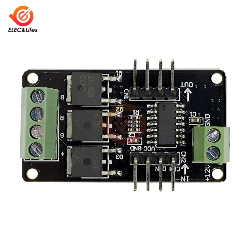 Полноцветная светодиодная лента RGB MCU 5 В модуль привода защитная плата для Arduino UNO