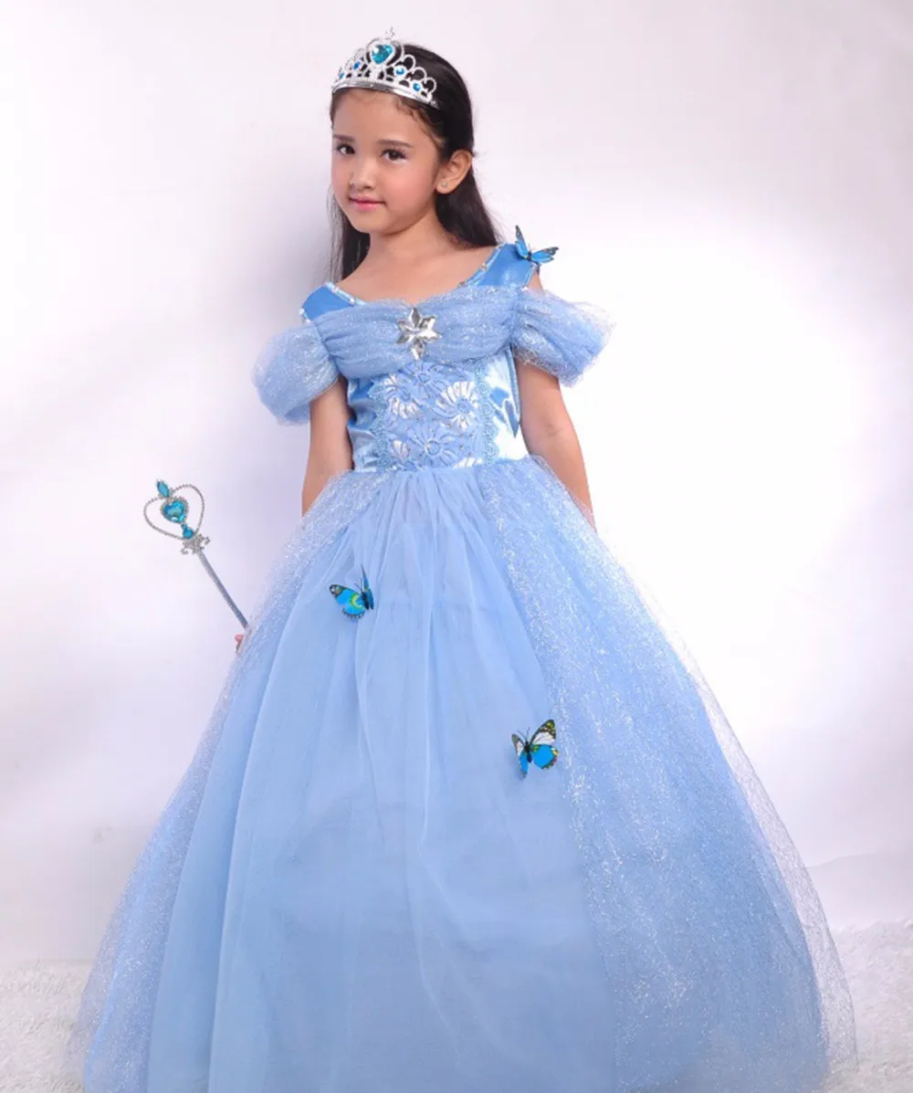 Детские платья с блестками для маленьких девочек; наряд на день рождения, Хэллоуин; костюм принцессы; детское платье; Карнавальный костюм для девочек