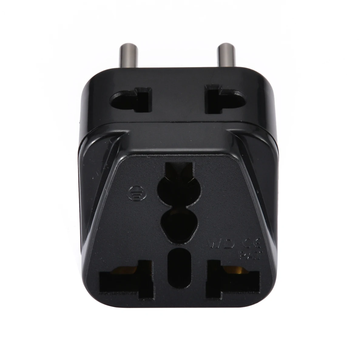 New Arrival 1 to 2 UK/US/EU/AU Outlet to EU/Brazil/Israel Splitter Plug Adapter Charger 110V-250V 10A
