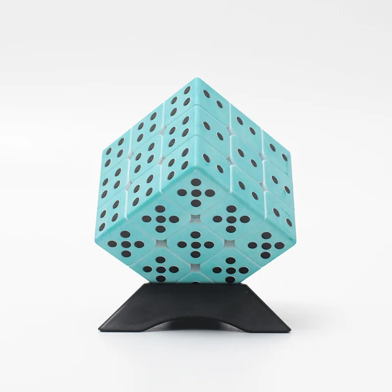 Слепой Магический кубик 3х3х3, 3D с рельефным тиснением Брайля куб личность, определение отпечатка пальца прикосновения головоломка, куб, игрушки для детей, для взрослых и детей