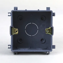 Топ Модный Рекламный адаптер высокого качества светодиодный светильник 86 мм* 86 мм Кассетный Универсальный распределительная коробка для монтажа в стену для настенного выключателя