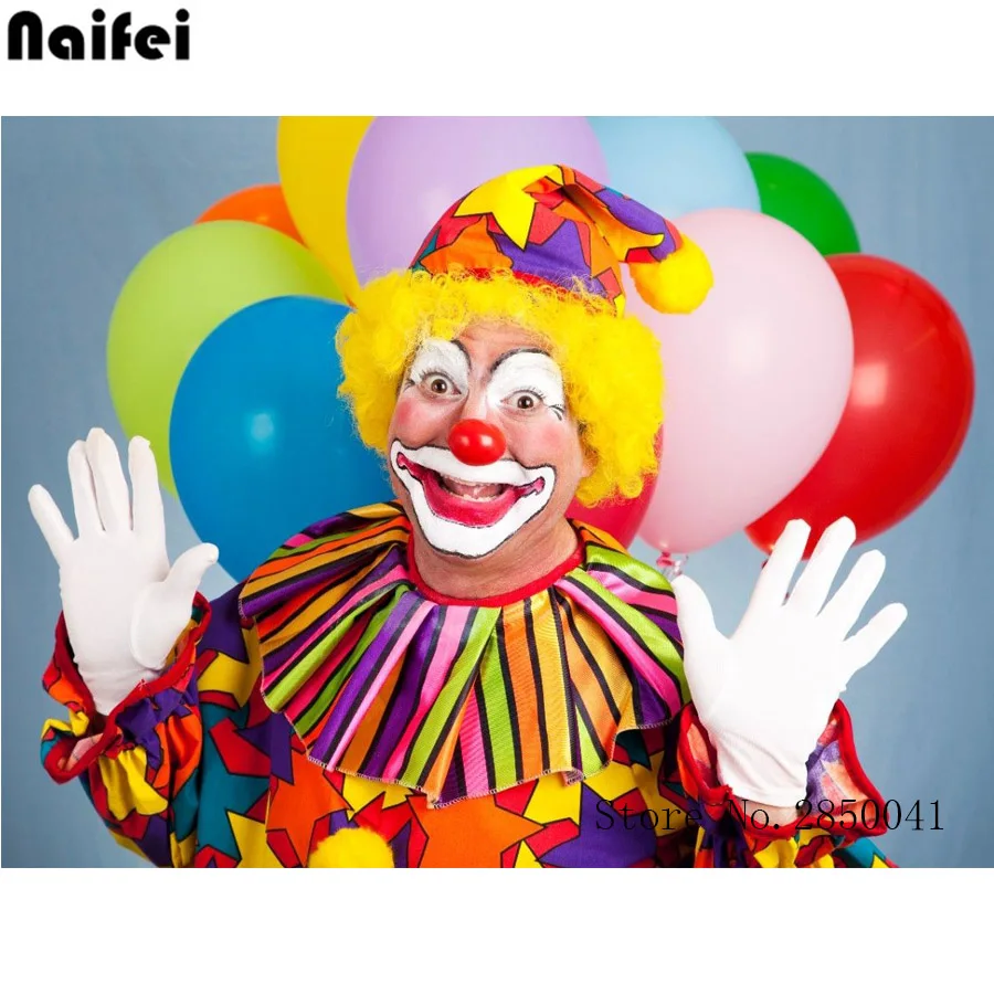 Diamond embroidery painting happy clown diamond mosaic,Picture of