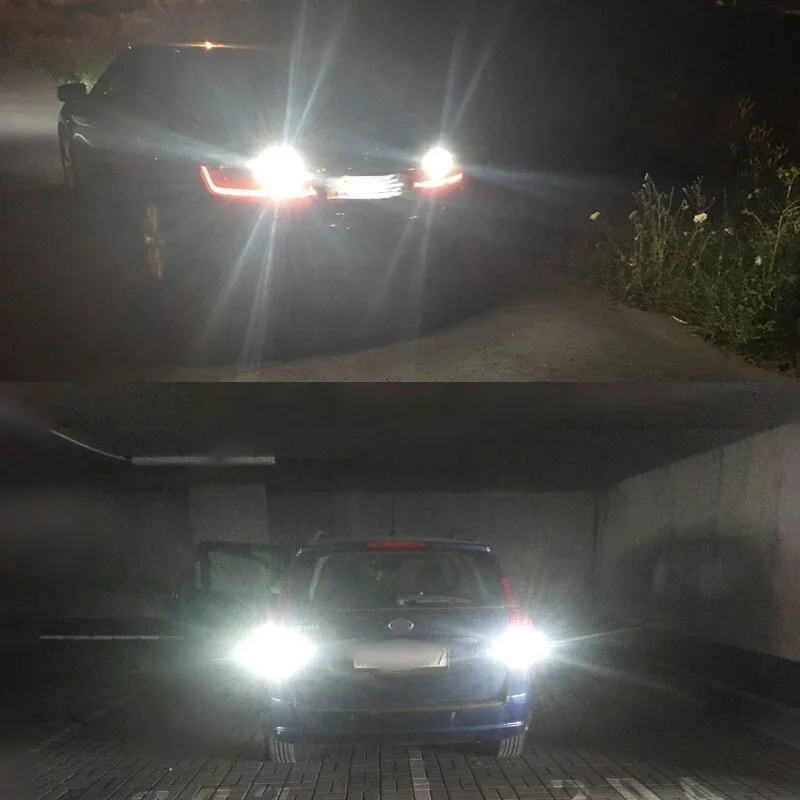2 шт. T20 W21/5 W 7443 7440 W21W S25/1156/1157/BA15S Автомобильные светодиодные лампы 12V LED 5050 13SMD задние