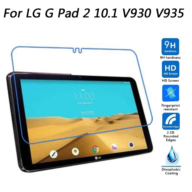 Закаленное стекло для LG G Pad 2 10 1/G X 1 V930 V935 V940N V940 HD защита экрана планшета 9H