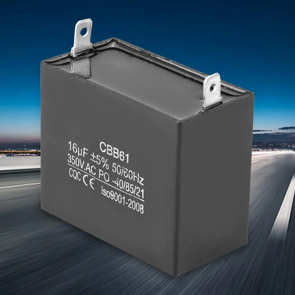

CBB61 Generator Capacitor Motor Running Starting Capacitor Generator CQC 450V AC 16uF 50/60Hz