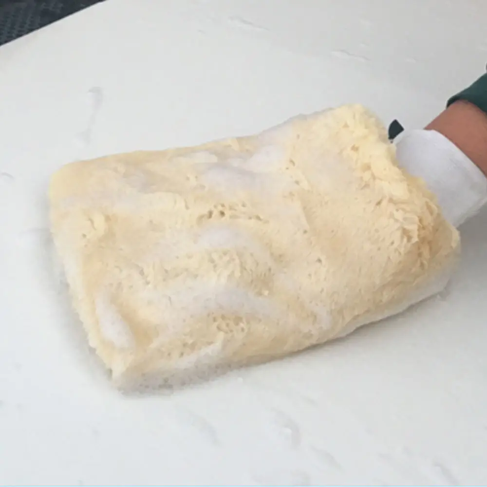 1 шт. микрофибра Автомобильная домашняя мойка Чистка мягкая шерсть рукавицы моющиеся перчатки тряпки очиститель для полировки тканевая салфетка инструмент