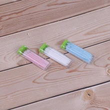 30 шт./упак. зубочистки щетка для волос с зеркальной коробки Пластик eco-friendly зубочистка Ranndom Цвет