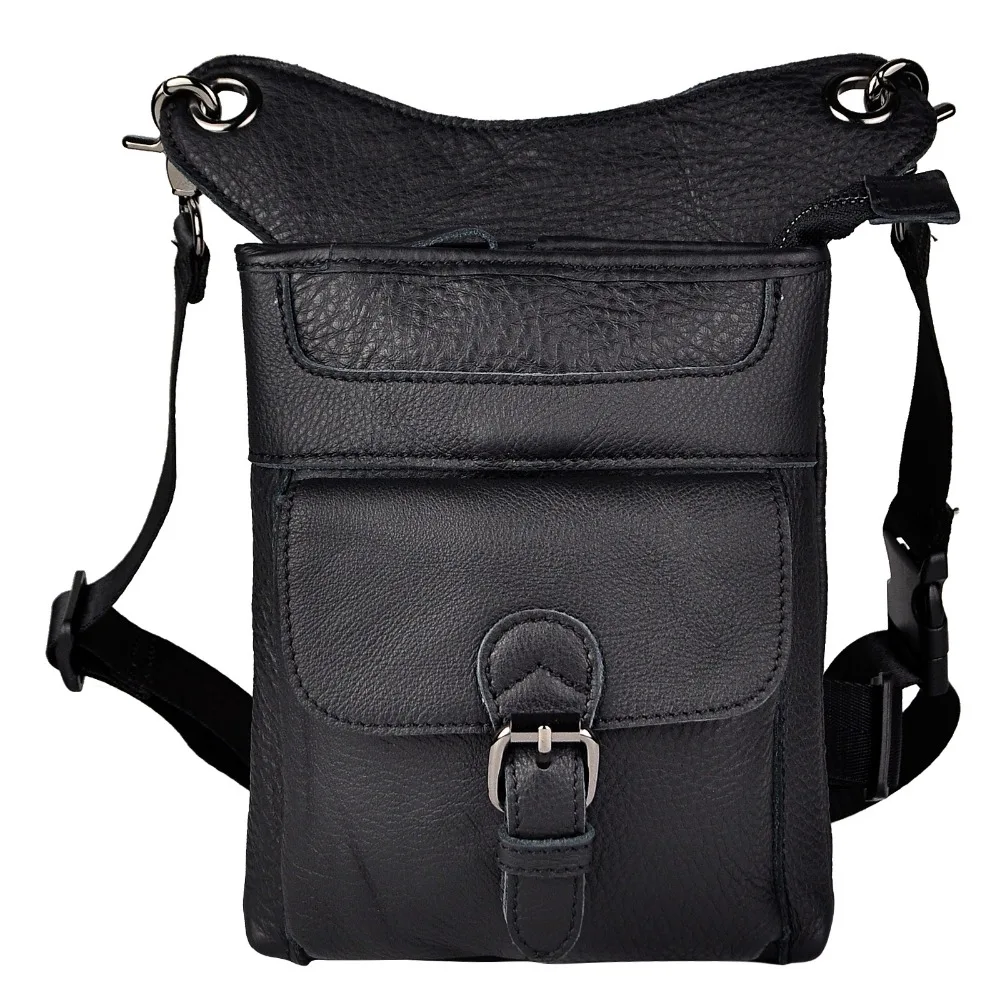 Сумка мессенджер на плечо для мужчин из натуральной кожи 211 12|waist belt pack|belt packdrop leg bag