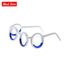 Red son 2019 New design Prevent motion sickness glasses Anti-Motion Outdoor Travel Tool Adults Children Carsick Glasses