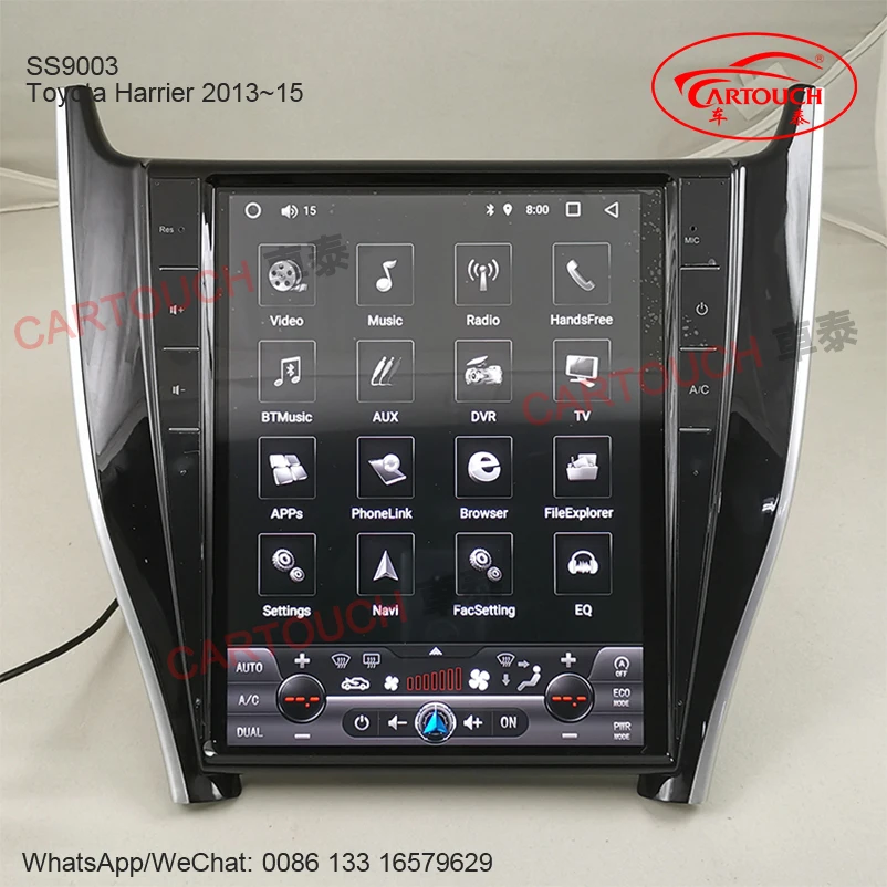Sale 12.1 Inch Vertical IPS Screen Tesla Style Android Car GPS Multimedia Player for Toyota Harrier 2013~2015 Car Radio GPS Bluetooth 2 Sale 12.1 Inch Vertical IPS Screen Tesla Style Android Car GPS Multimedia Player for Toyota Harrier 2013~2015 Car Radio GPS Bluetooth 2
