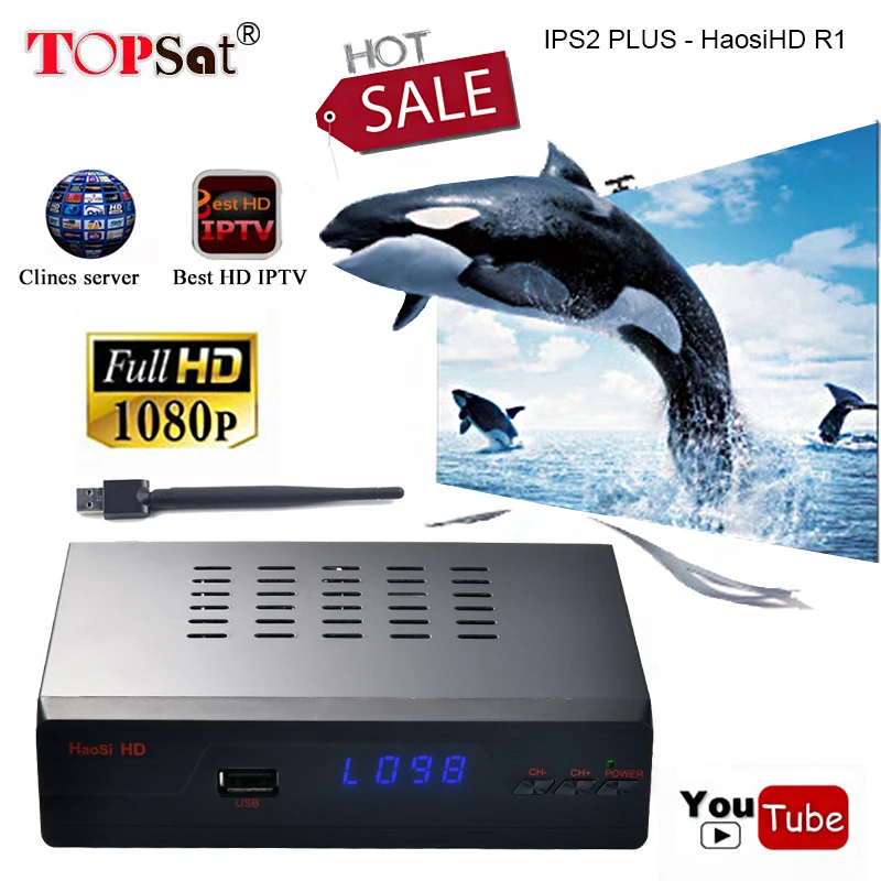 DVB-S2 HD IPS2 PLUS - HaosiHD R1 Satellite TV Receiver Support PowerVu Biss Key clines Youtube Youporn iptv Set Top Box decoder цена DVB-S2 HD IPS2 PLUS - HaosiHD R1 Satellite TV Receiver Support PowerVu Biss Key clines Youtube Youporn iptv Set Top Box decoder цены онлайн