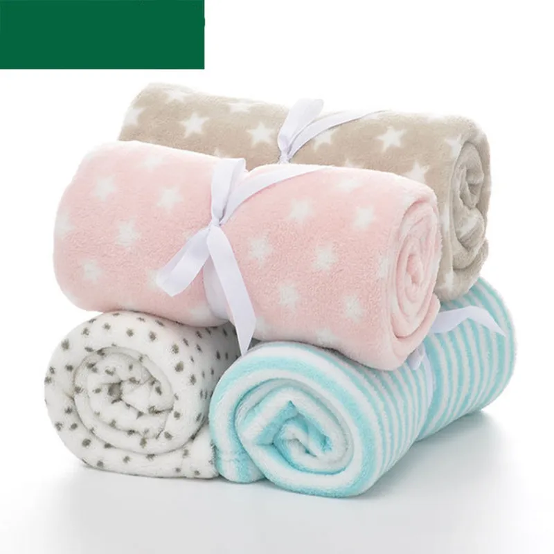 Super Soft Newborn Baby Swaddle Wrap Blankets 100*75cm Toddler Kids Boy Girl Sofa Bedding Blankets Multi-Functional Child Quilts