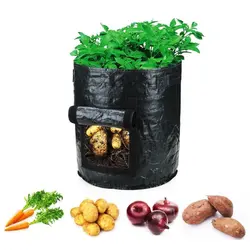 35*34 см DIY картофель посадки плантатор PE для овощей, огородная сумка Контейнер Садоводство высадка мешок посадки