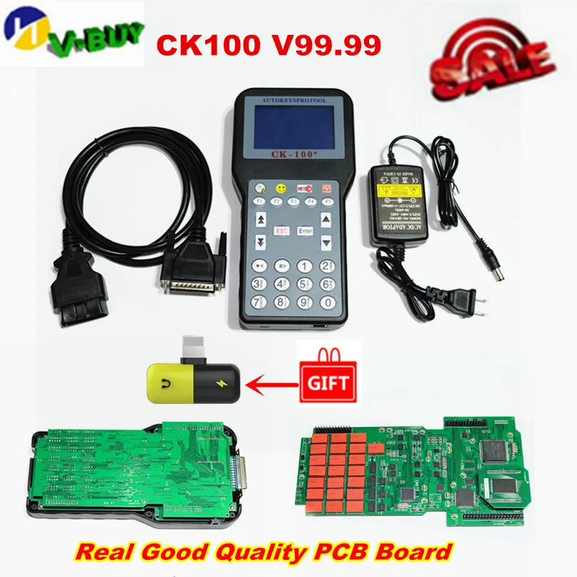 

DHL Free Auto CK100 Key Programmer V99.99 Newest Generation SBB CK100+ Key Maker CK-100 Professional Key Programmer