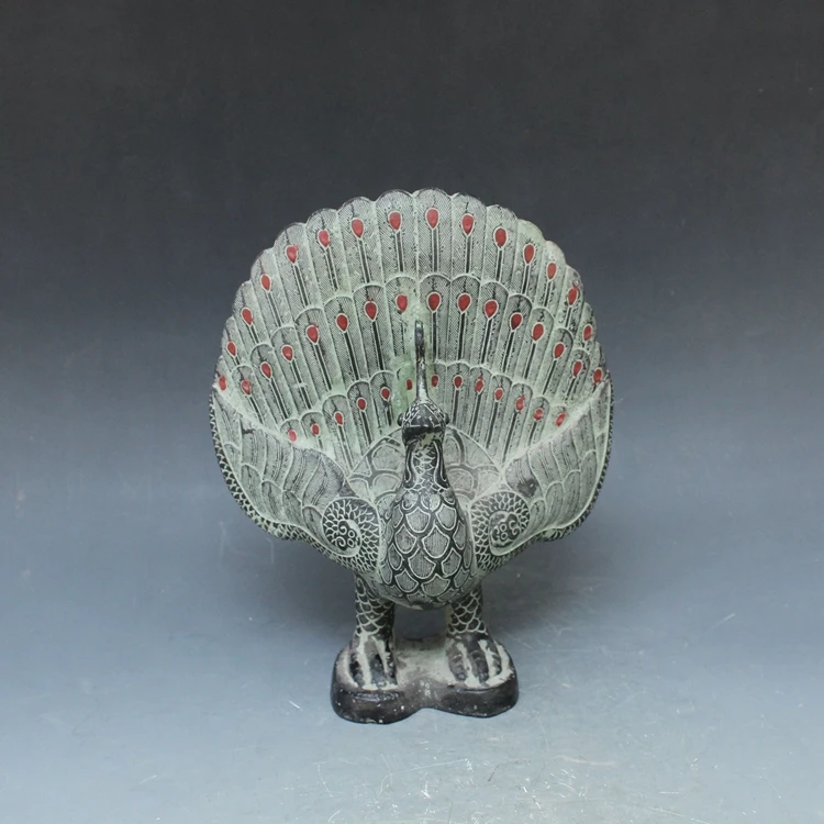 

Ancient bronze ornaments peacock Home Furnishing decoration Chinese