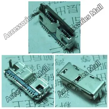 

New Micro 3.0 USB Port Plug Socket for netbook/MP5 /mobile DC Power Jack USB Jack 9pin+2pin -U093M