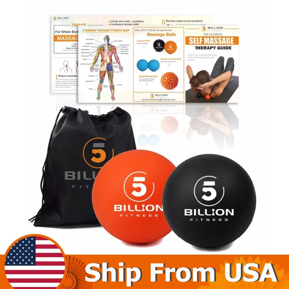 5billion Massage Balls Lacrosse Balls Massage Tennis Balls Stress