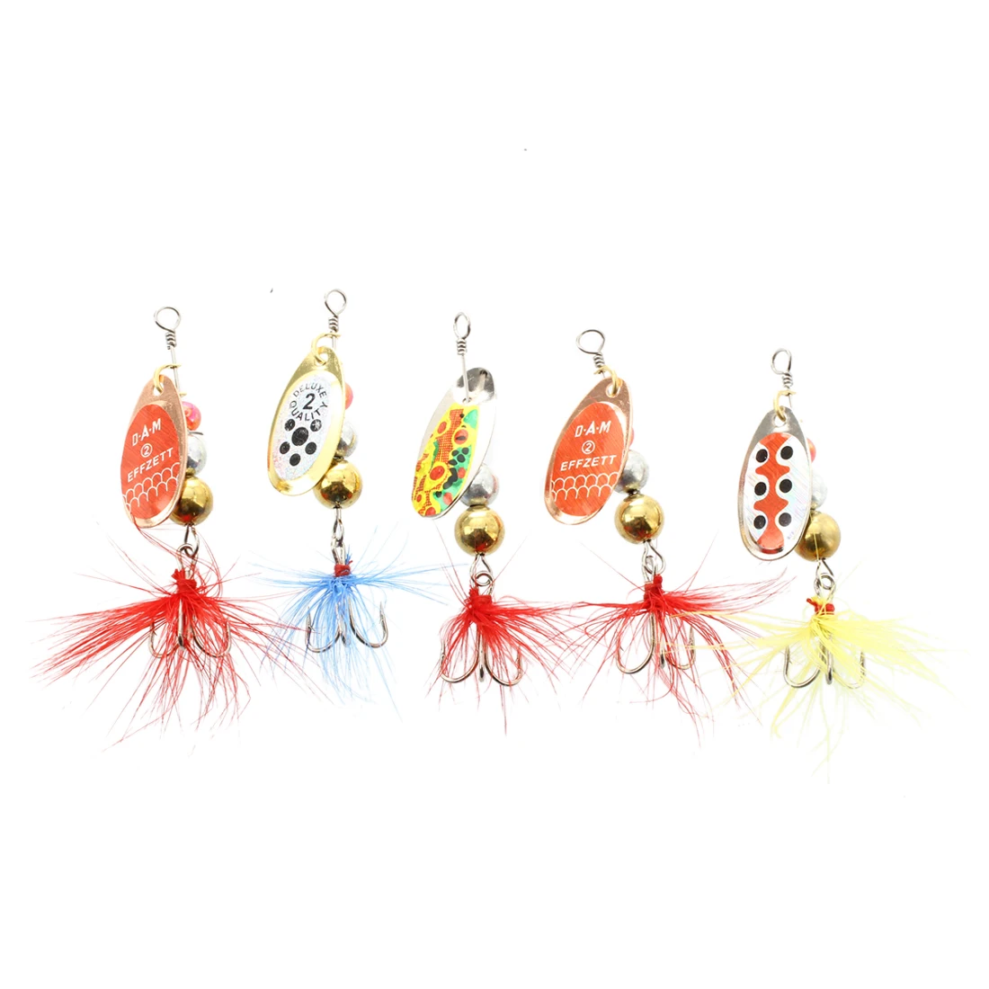 BMDT 5pcs Fishing Lure Spoons Spoon Swimmer Fish Lure for Fishingin Fishing Lures from Sports