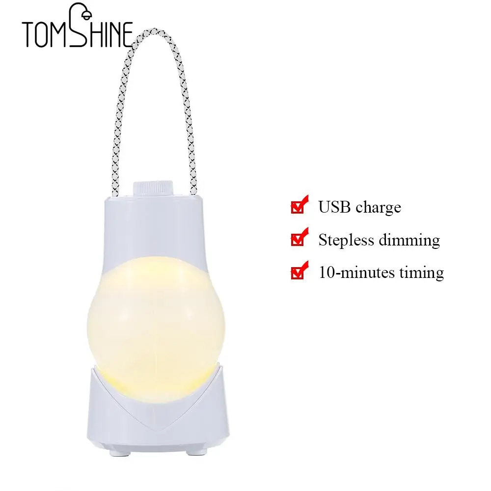 2017 New Arrival LED Portable Stepless Dimming Night Light Beside Table Desk Bed Eye caring Lamp