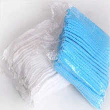 Одноразовые Hat нетканые утолщение шляпа здоровья Кепки двойной стержень Кепки 100/пакет пищевой гигиены медицинские