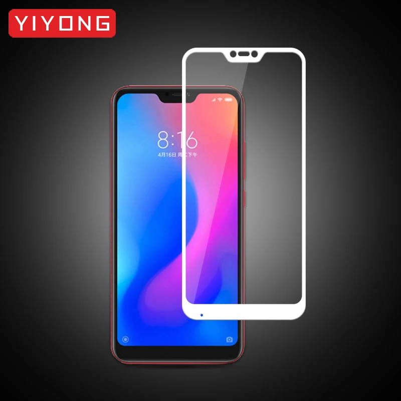 

For Xiaomi Mi A2 Lite Glass YIYONG Protective Film 5D Full Cover Tempered Glass For Xiaomi Mi A2 Lite Screen Protector