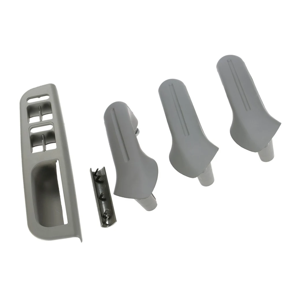 5pcs Gray Interior Door Grab Handle Cover Switch Bezel Trim Fit VW Golf 4 MK4 | Автомобили и мотоциклы