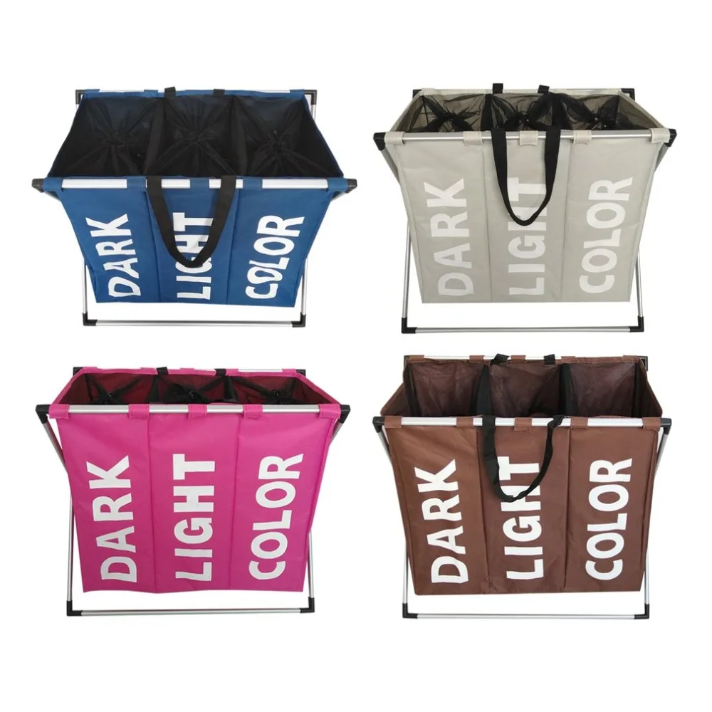 للماء أكسفورد القماش الملابس القذرة برميل سلة كبيرة حجم طوي الحمام متفرقات التخزين المنظم الغسيل المنظم