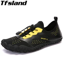 Мужская водонепроницаемая обувь; кроссовки; женские пляжные сандалии; мужские пляжные тапочки; быстросохнущие тапочки; река море; носки для купания для дайвинга
