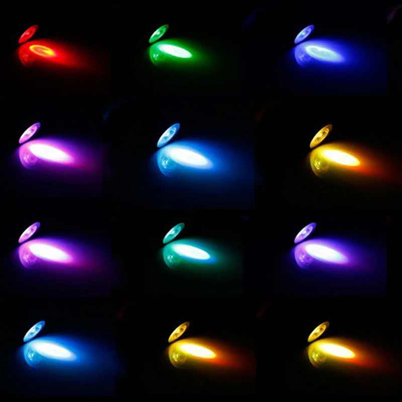 Goodland E27 светодиодный RGB лампа 4 Вт MR16 GU10 GU5.3 прожектор 110 В 220 высокой мощности 16