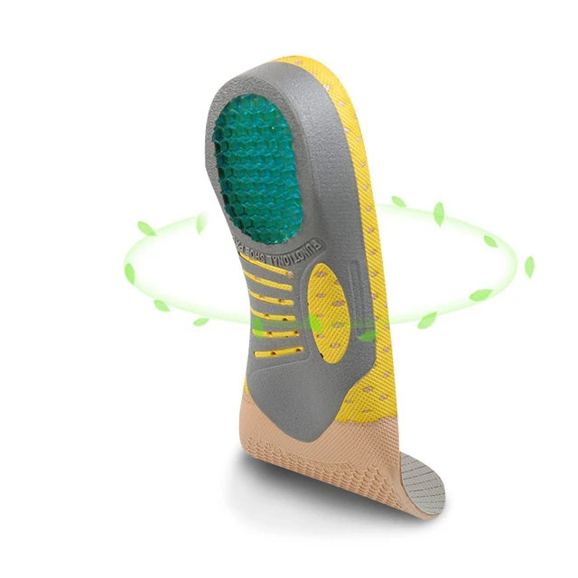 US $4.70 PVC Orthopedic Insoles Orthotics flat foot Health Sole Pad Shoes Arch Support pad for plantar fasci