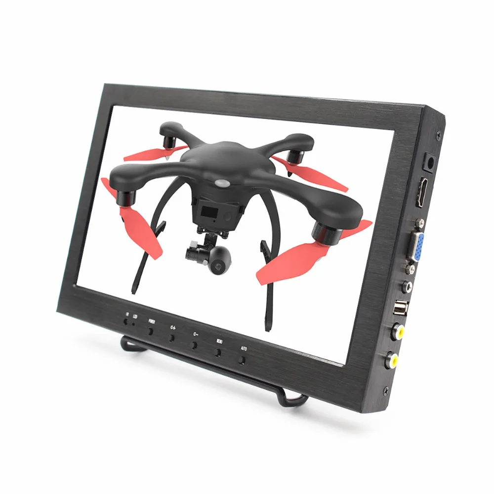 Wearson 10.1 inch 1366x768 IPS Portable LCD Monitor VGA HDMI AV for Car Vehicle Aeromodelling FPV PS3 PS4 etc (3)
