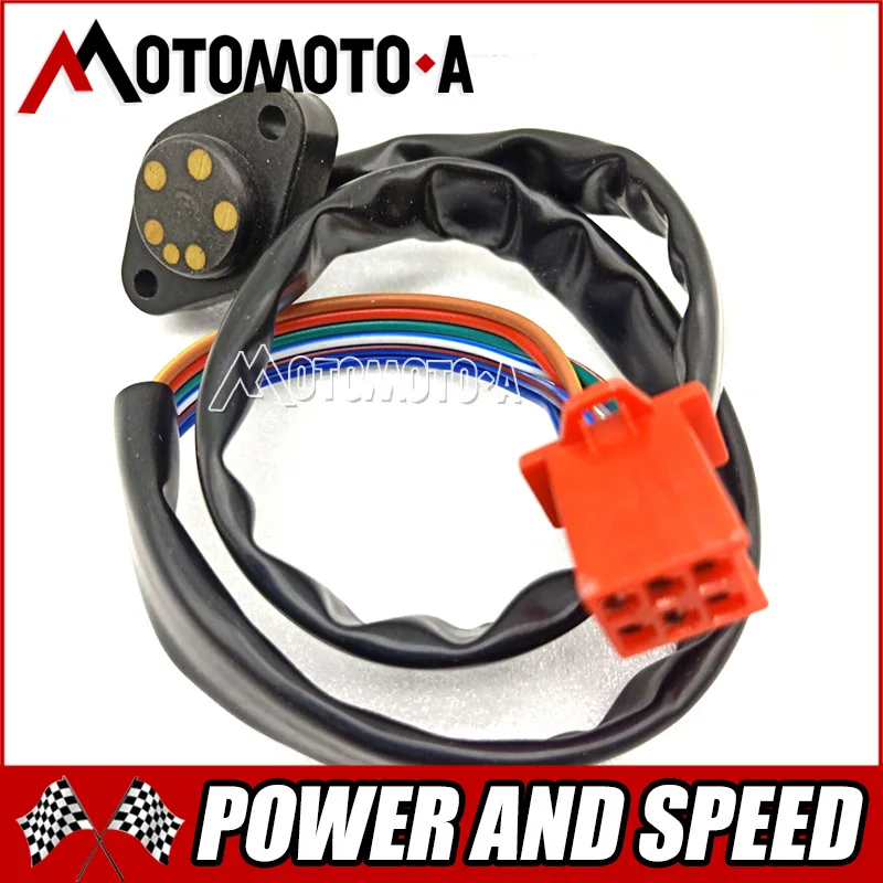 motorcycle CG125 gear lever indicator position shift sensor stall cable line for Honda 125cc CG 125 gear sensor part (4 degree)