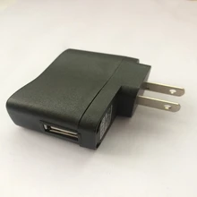 500 шт./лот 0.5A 1A США штекер USB зарядное устройство ac дома зарядное устройство адаптер питания для mp3 mp4 телефон черный Цвет