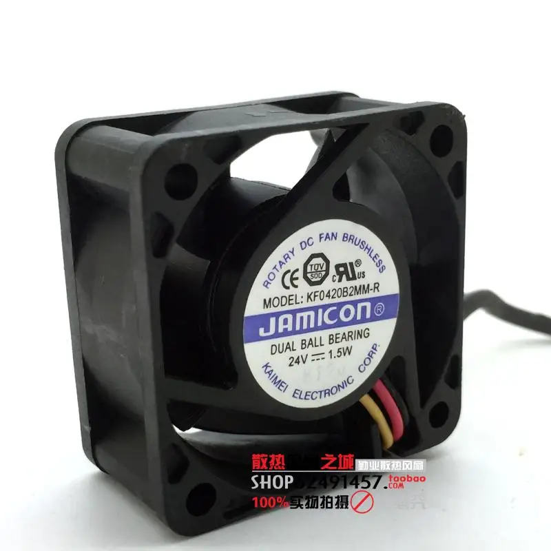 Вентилятор охлаждения 3 провода 4020 4 см 24 В 1 5 w40 * 40*20 мм|cooling fan|20mm fanfan 24v 40 |