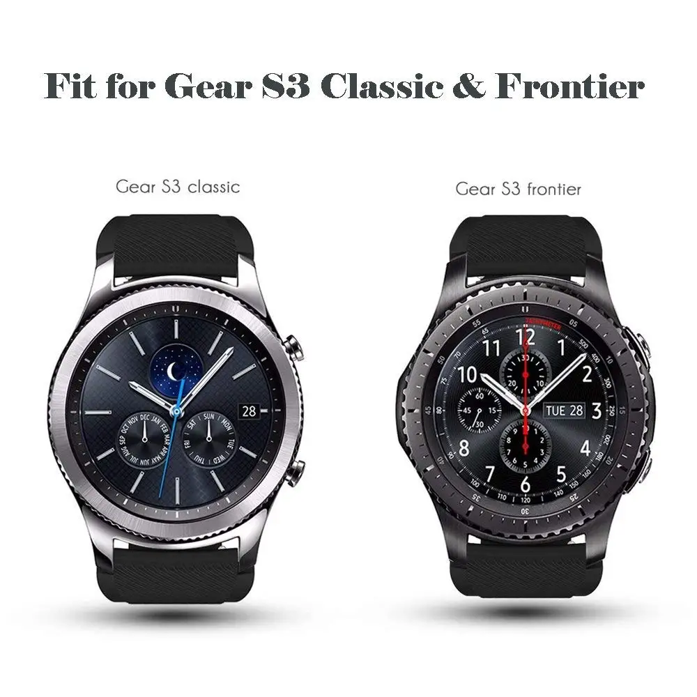 Ремешок для Gear S3 Frontier huawei watch gt спортивный браслет Samsung Galaxy 46 мм 22 мм|Ремешки часов|