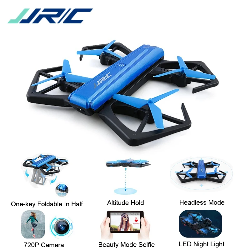 Goede JJRC H43WH H43 Selfie Elfie WIFI FPV Met HD Camera Hoogte Houden Headless Modus Opvouwbare Arm RC Quadcopter Drone Als h37 Mini