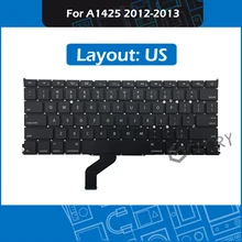 10pcs/Lot US Layout for Macbook Pro Retina 13″ A1425 Keyboard Replacement MD212 ME662 2012 2013 Year