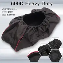 Автомобиль Принадлежности для мотоциклов прочный 600D мягкие Водонепроницаемый лебедки Пылезащитный чехол драйвер восстановления 8000-17500 фунта черный