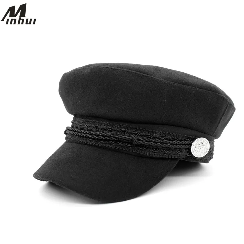 Minhui старинные шляпы для женщин Новинка моды военная шляпа Gorras Планас Snapback шапки женский Casquette шляпа от солнца