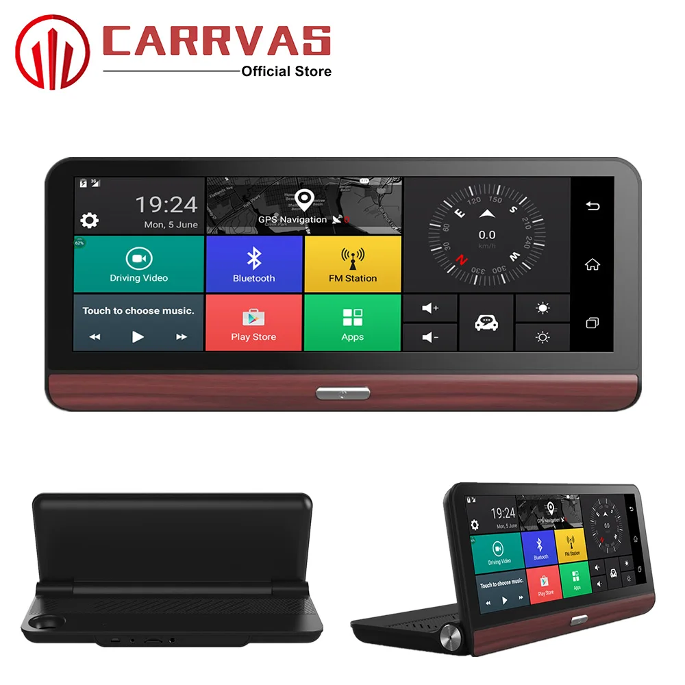 

CARRVAS Android GPS Navigator 7.84 inch Car DVR Navigation 3G/4G 1080P HD GPS Camera with WIFI Bluetooth GPS Player For Toyota