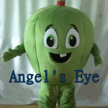 Овощной Зеленый Перец талисман костюм Взрослый размер ТВ реклама коммерческий костюм нарядное платье мультфильм сценический реквизит SW407