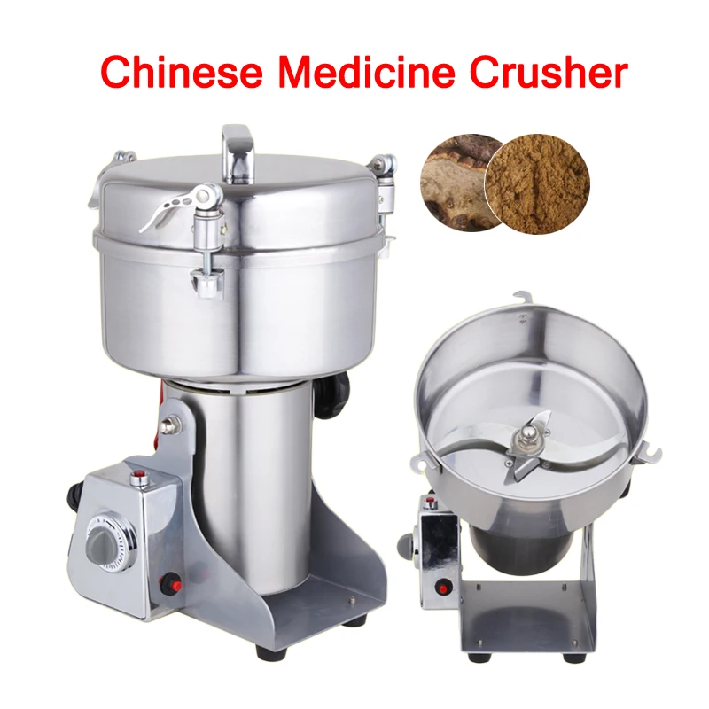 

1 шт., YB-1500A, медицина, специи, травы, соль риса, кофе, бобов, какао, кукурузы, перца, соевых бобов, мельница для листьев, порошок, шлифовальная машина, 220 В