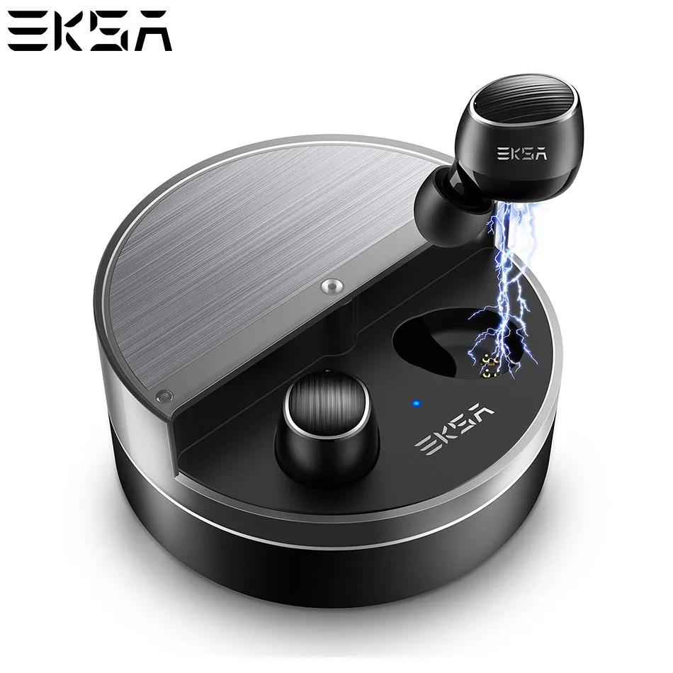 EKSA Touch Control Hifi наушники с микрофоном 1800 мАч зарядный чехол V5.0 TWS стерео